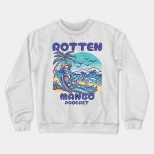 Rotten Mango Podcast True Crime Vacation Crewneck Sweatshirt